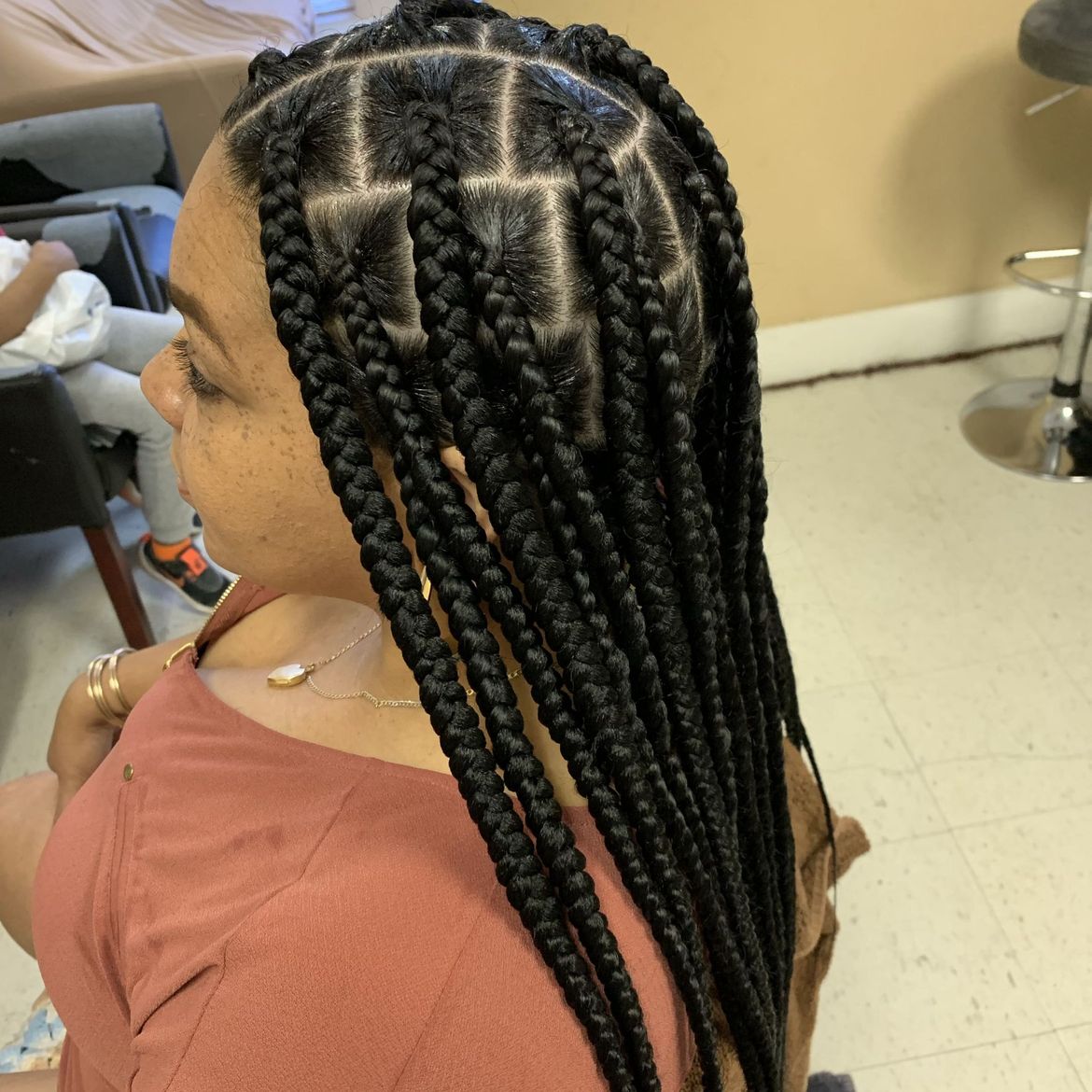 Ashley African Hair Braiding Logo Ashley African Hair Braiding Logo