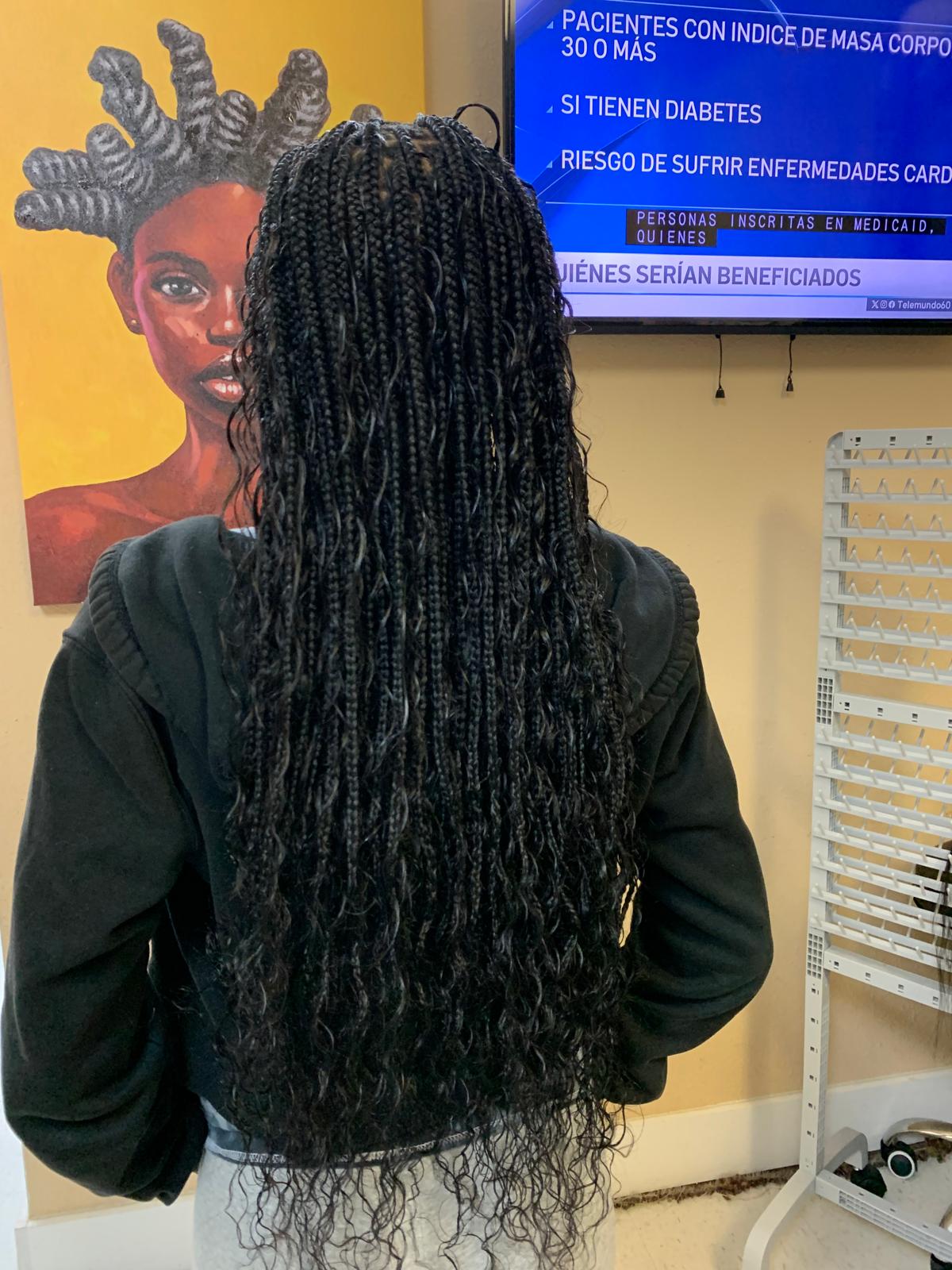 Ashley African Hair Braiding Logo Ashley African Hair Braiding Logo