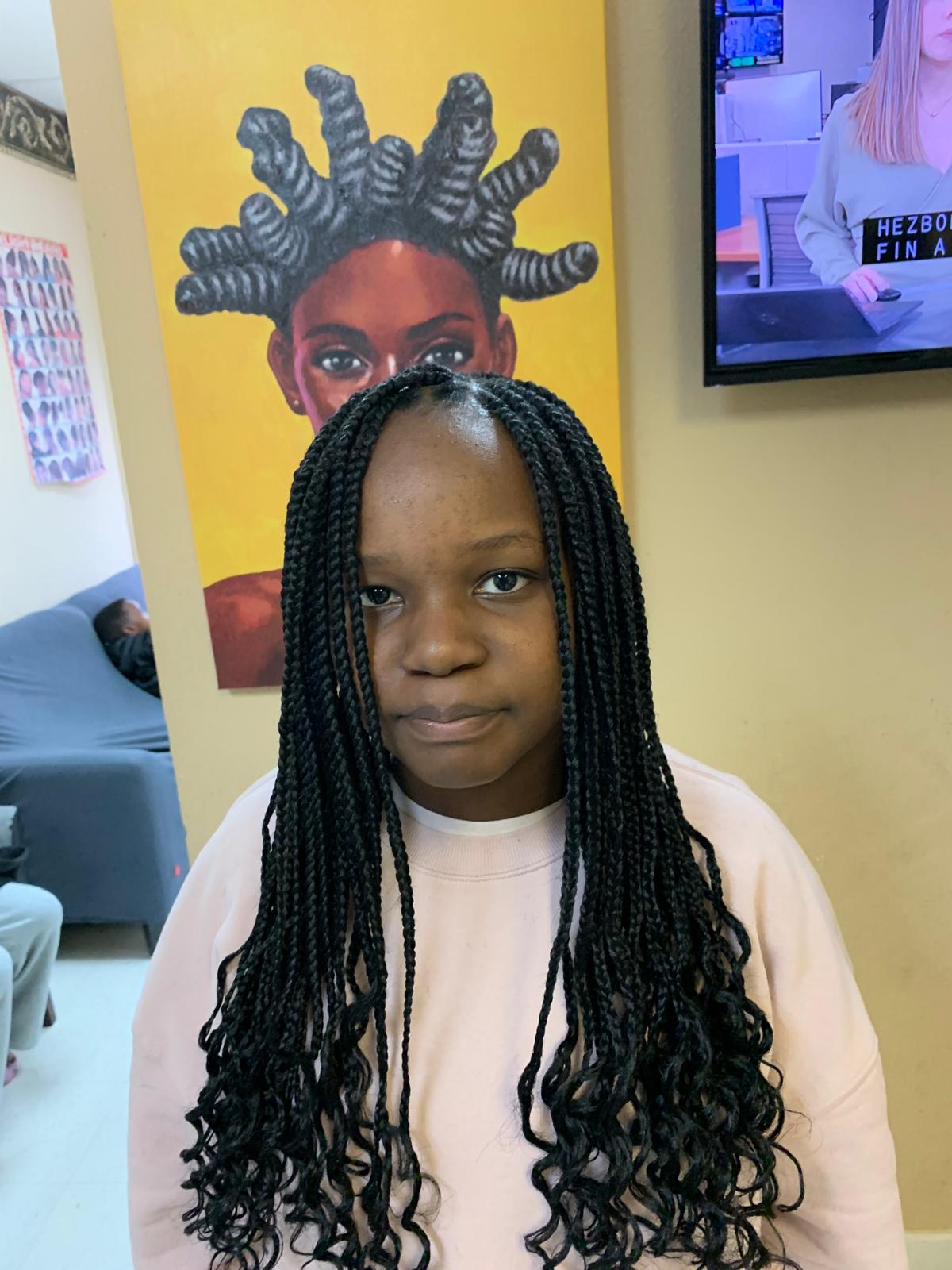 Ashley African Hair Braiding Logo Ashley African Hair Braiding Logo