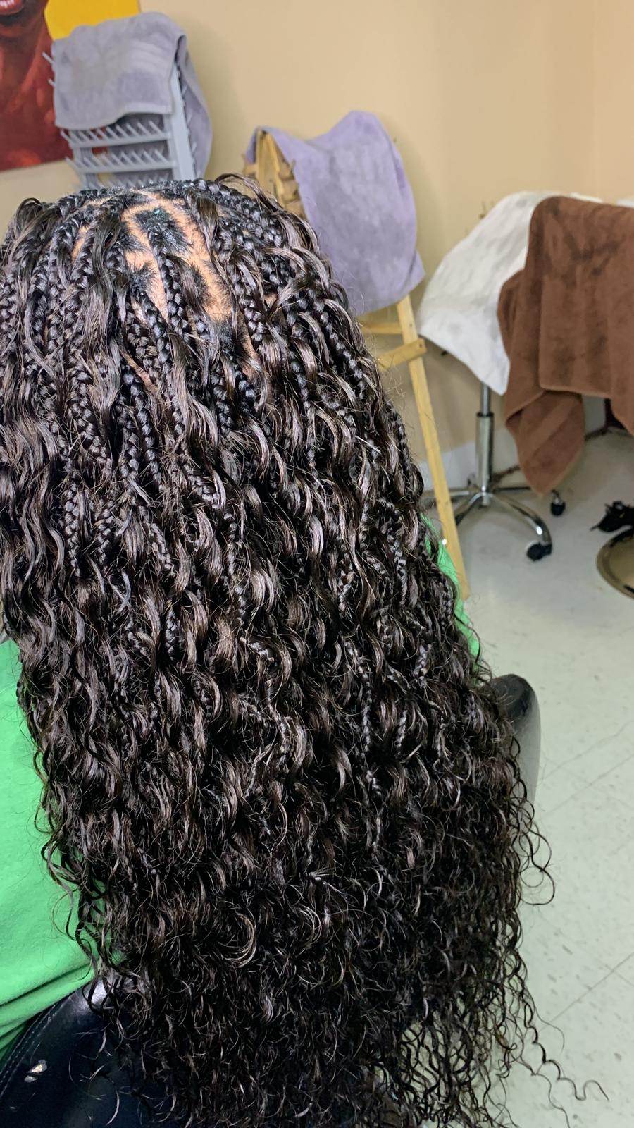 Ashley African Hair Braiding Logo Ashley African Hair Braiding Logo