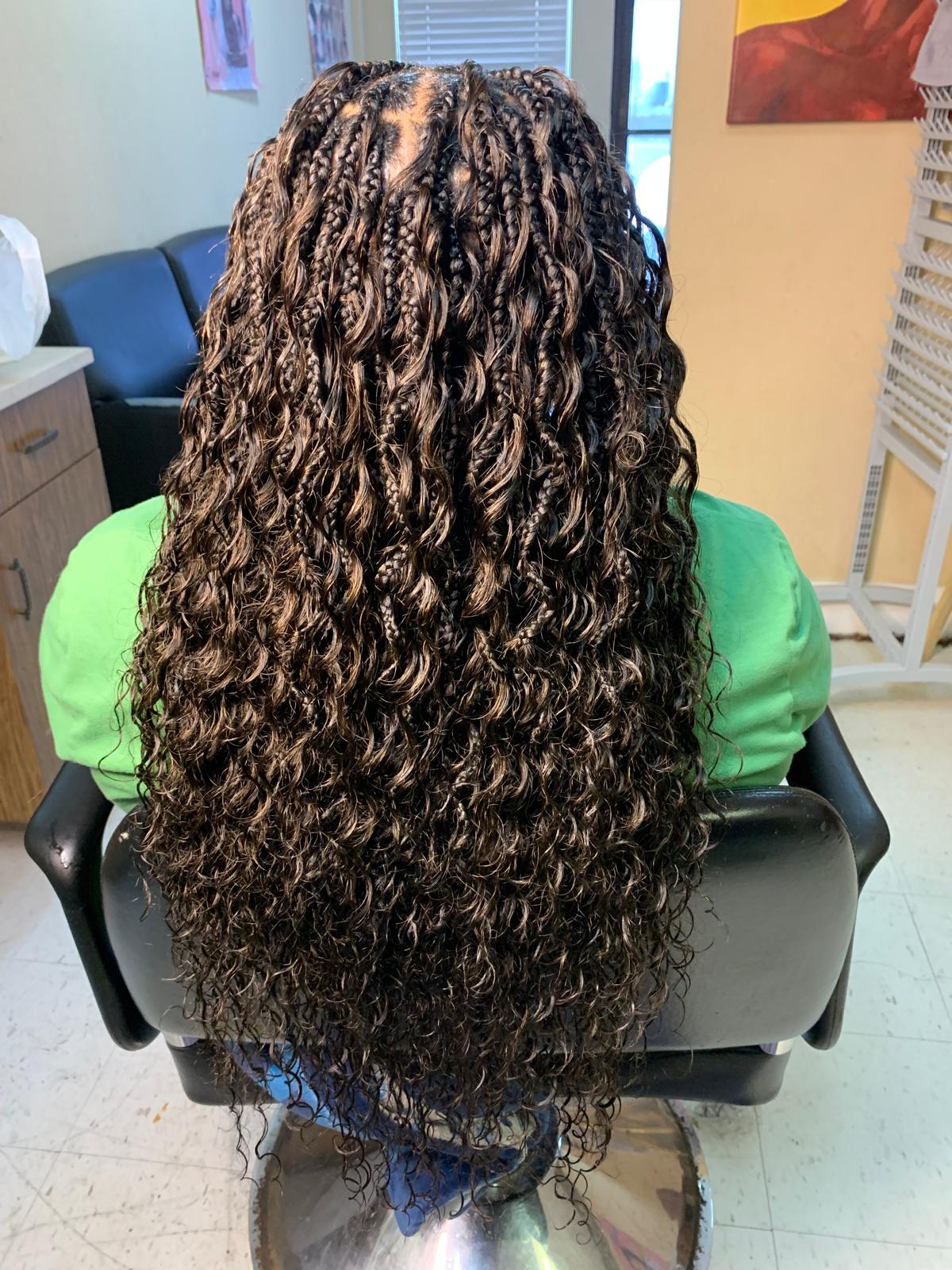 Ashley African Hair Braiding Logo Ashley African Hair Braiding Logo