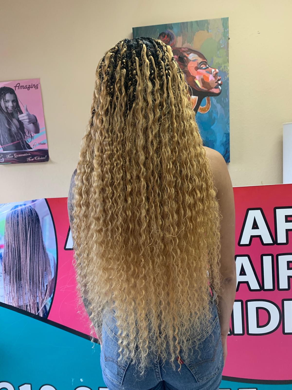 Ashley African Hair Braiding Logo Ashley African Hair Braiding Logo