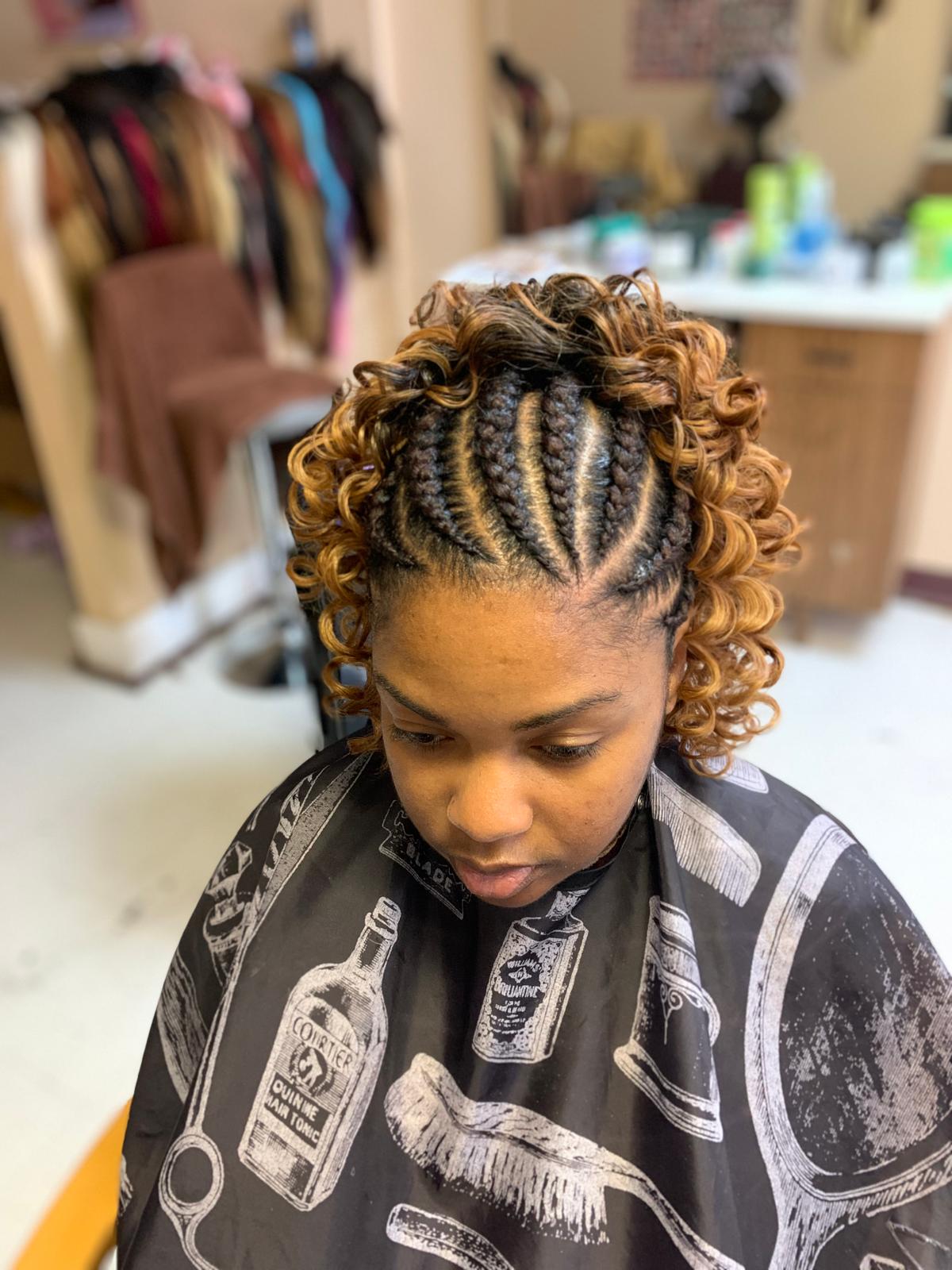 Ashley African Hair Braiding Logo Ashley African Hair Braiding Logo