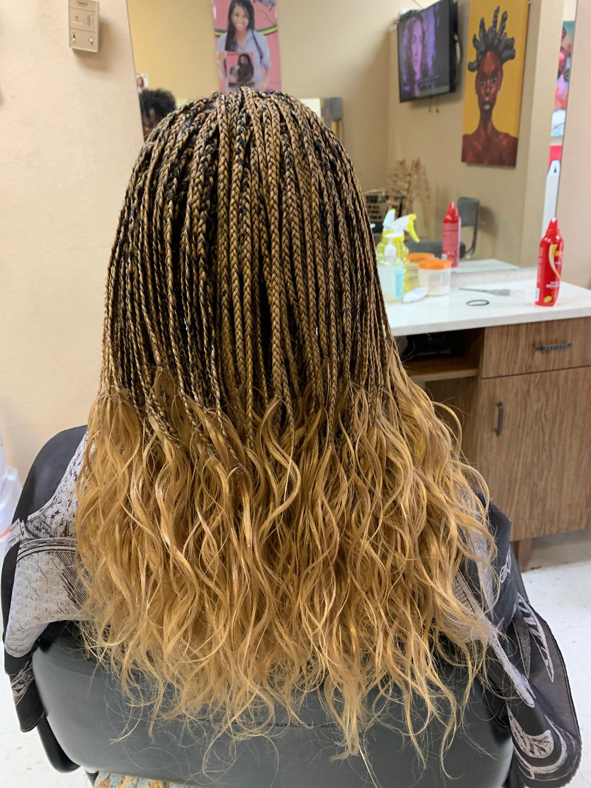 Ashley African Hair Braiding Logo Ashley African Hair Braiding Logo