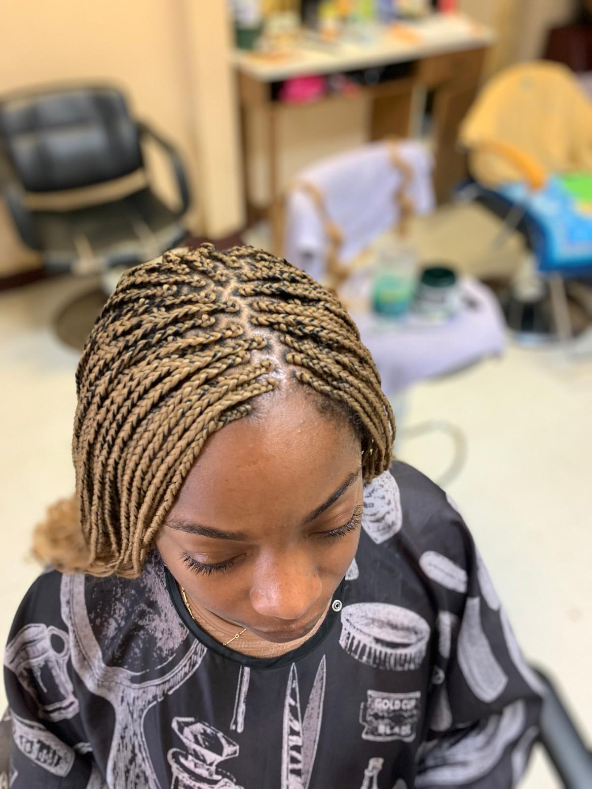 Ashley African Hair Braiding Logo Ashley African Hair Braiding Logo