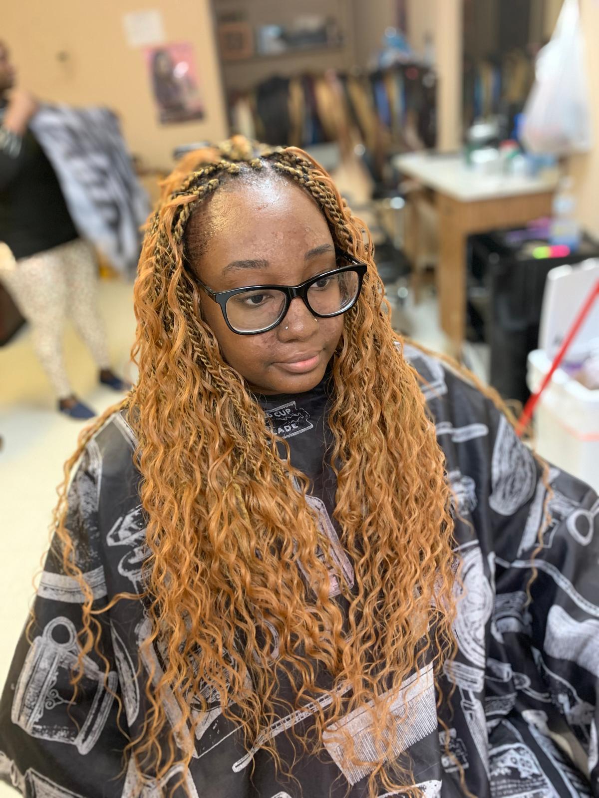 Ashley African Hair Braiding Logo Ashley African Hair Braiding Logo