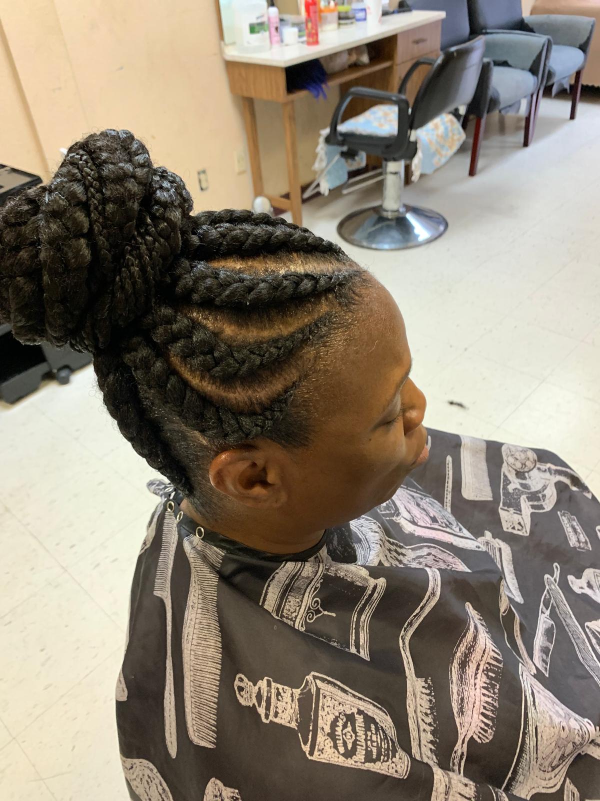 Ashley African Hair Braiding Logo Ashley African Hair Braiding Logo