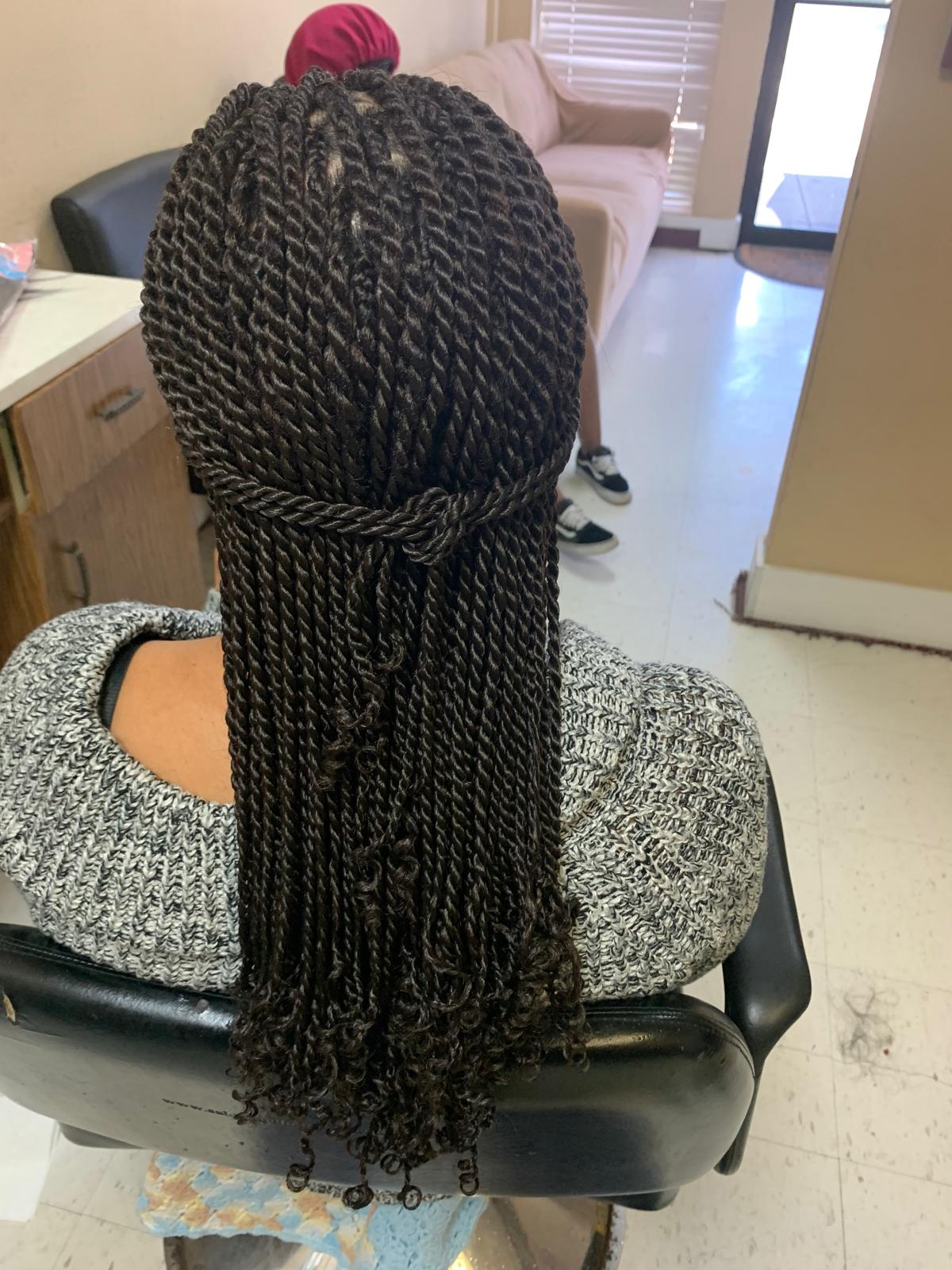 Ashley African Hair Braiding Logo Ashley African Hair Braiding Logo