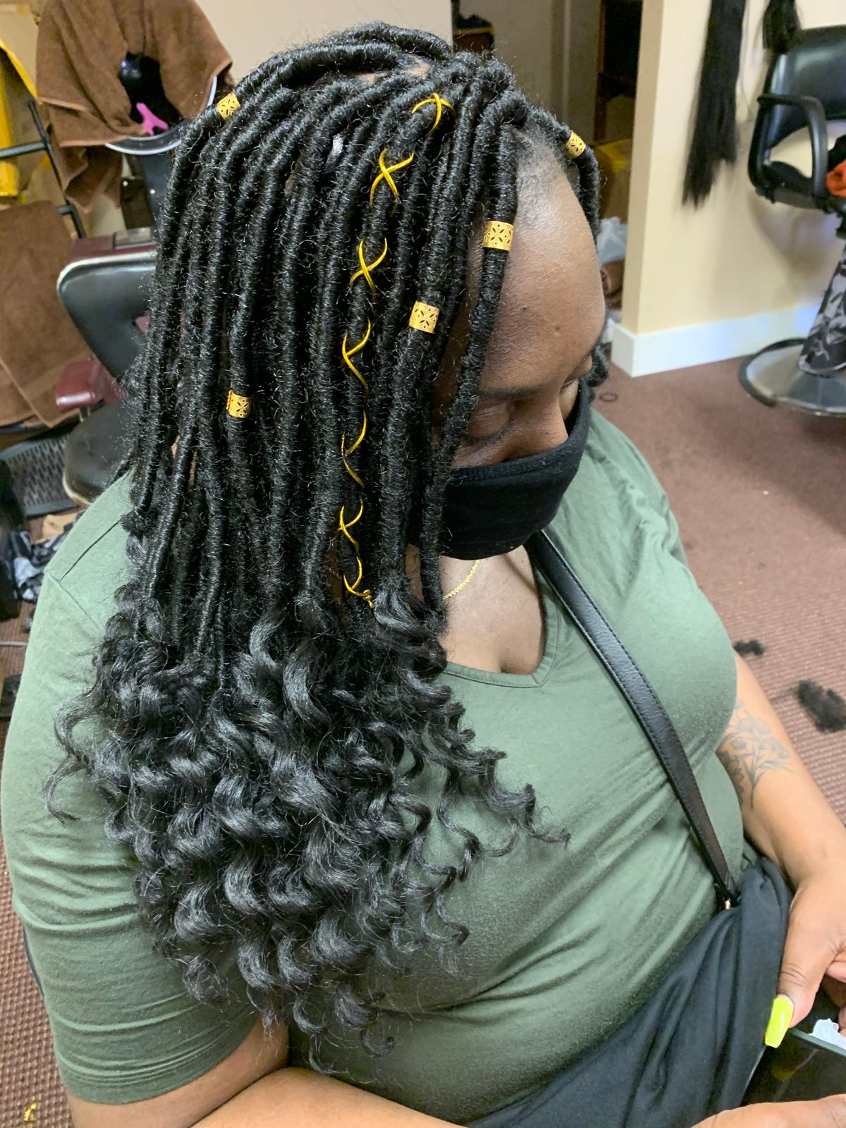 Ashley African Hair Braiding Logo Ashley African Hair Braiding Logo