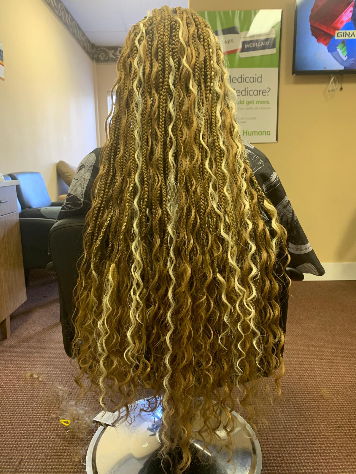 Ashley African Hair Braiding Logo Ashley African Hair Braiding Logo