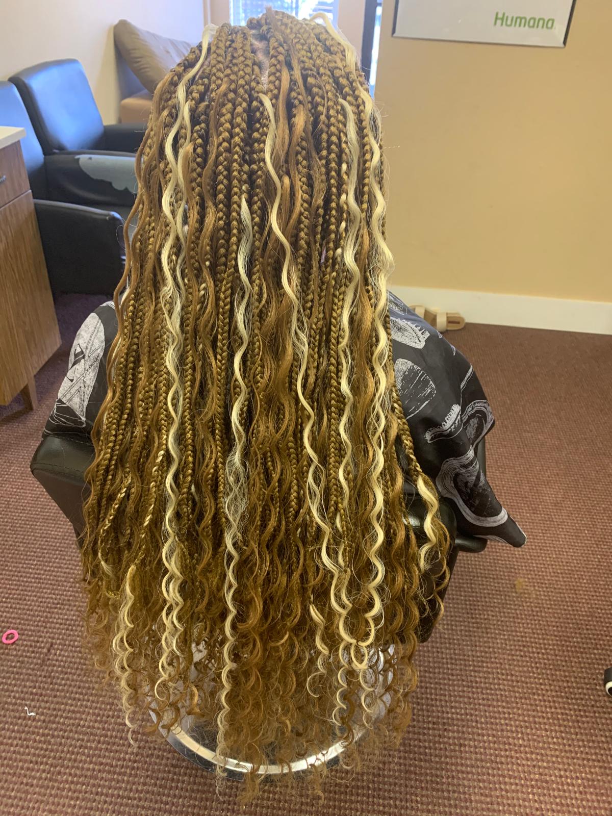 Ashley African Hair Braiding Logo Ashley African Hair Braiding Logo