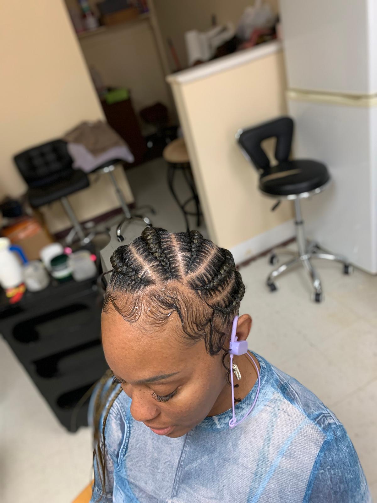 Ashley African Hair Braiding Logo Ashley African Hair Braiding Logo