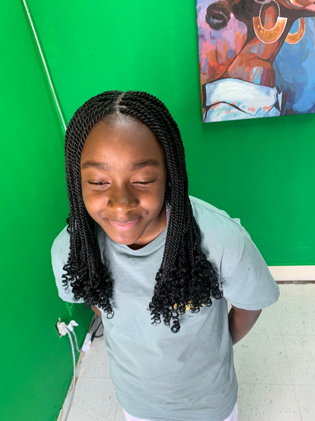 Ashley African Hair Braiding Logo Ashley African Hair Braiding Logo