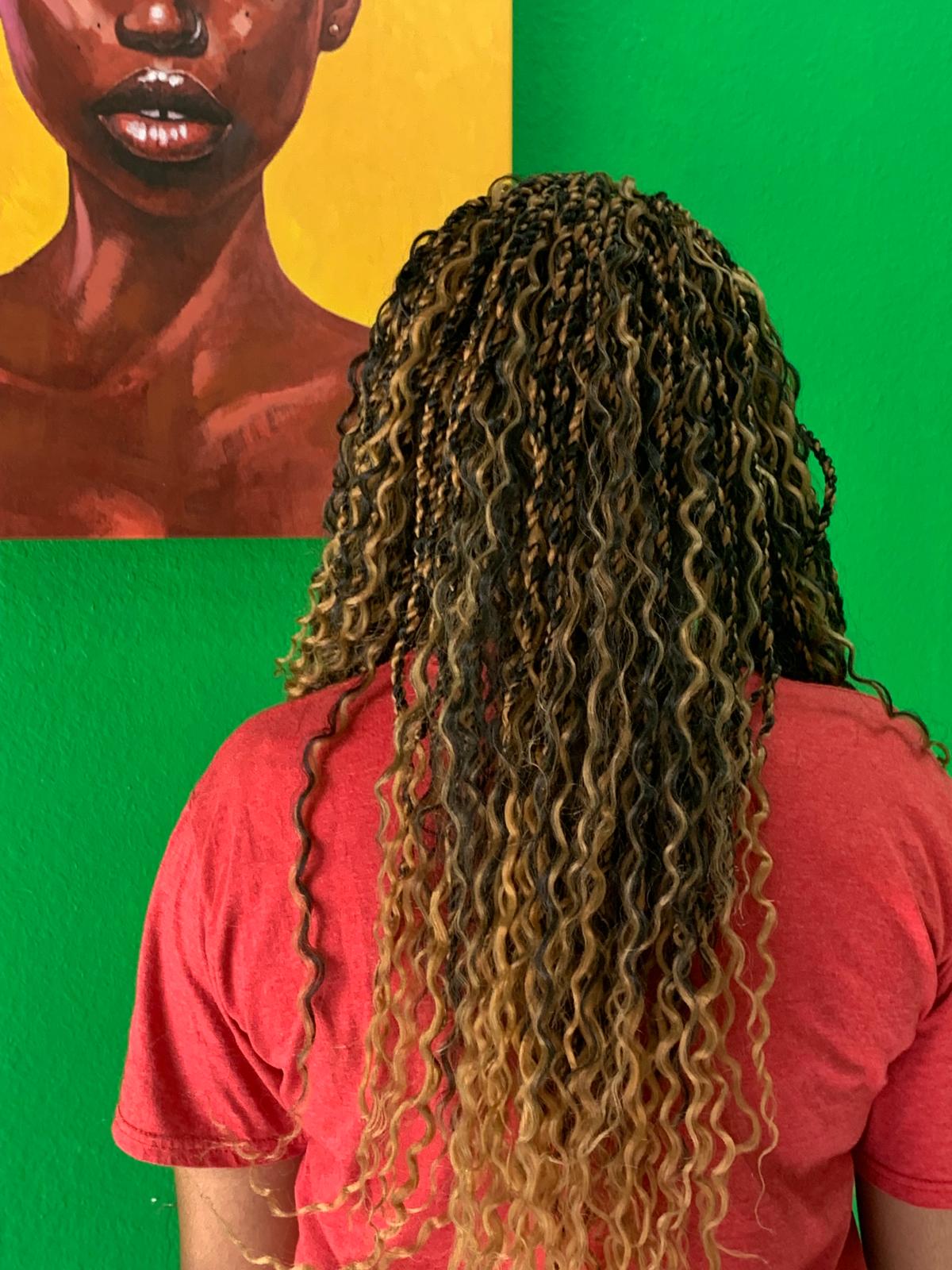 Ashley African Hair Braiding Logo Ashley African Hair Braiding Logo