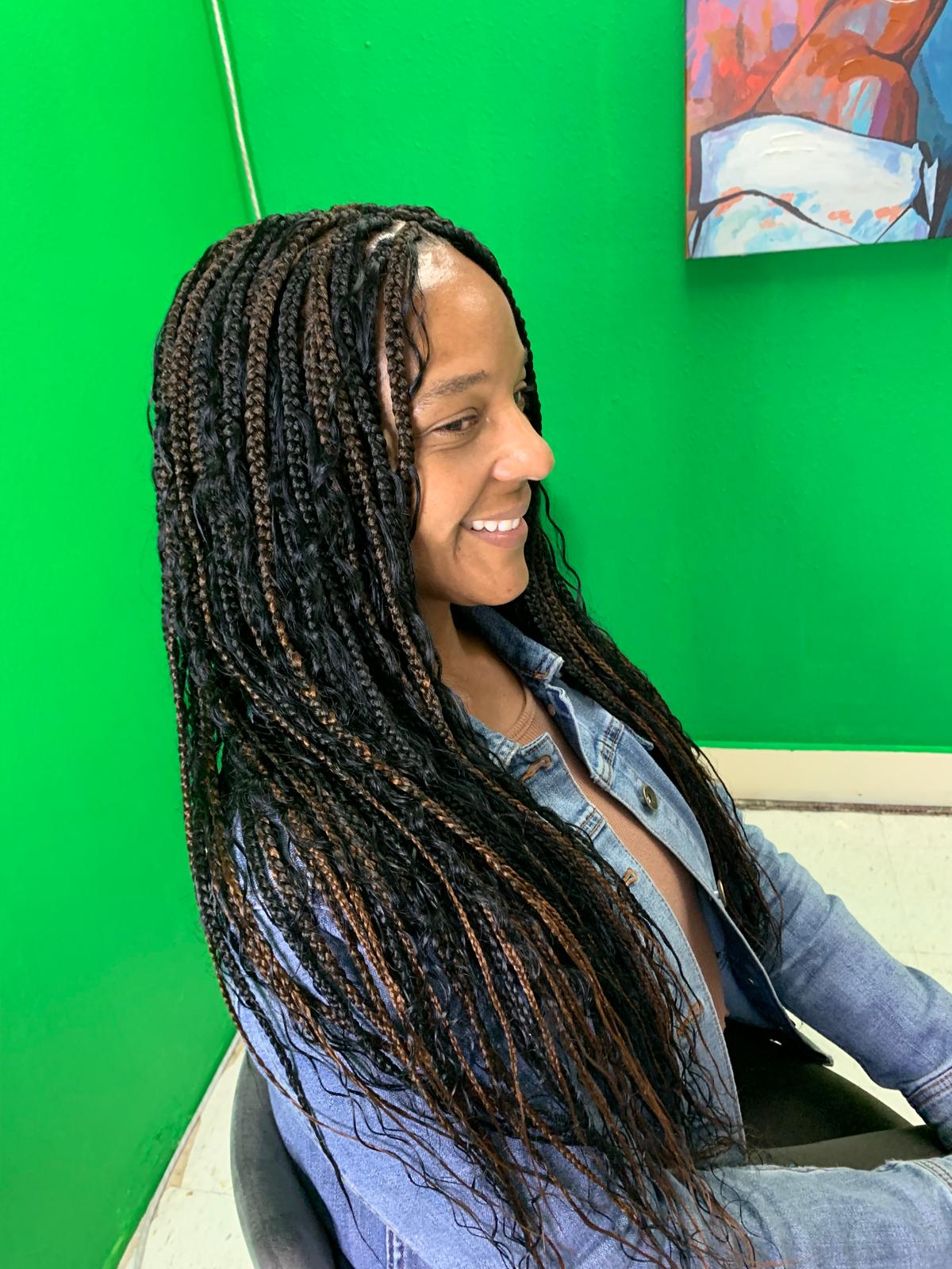 Ashley African Hair Braiding Logo Ashley African Hair Braiding Logo