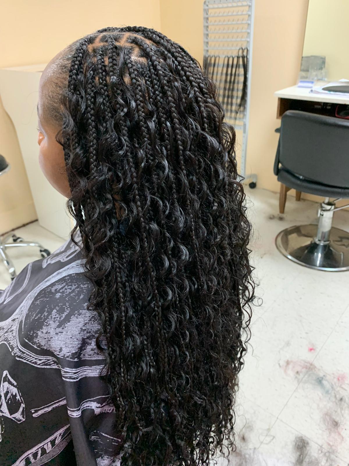Ashley African Hair Braiding Logo Ashley African Hair Braiding Logo