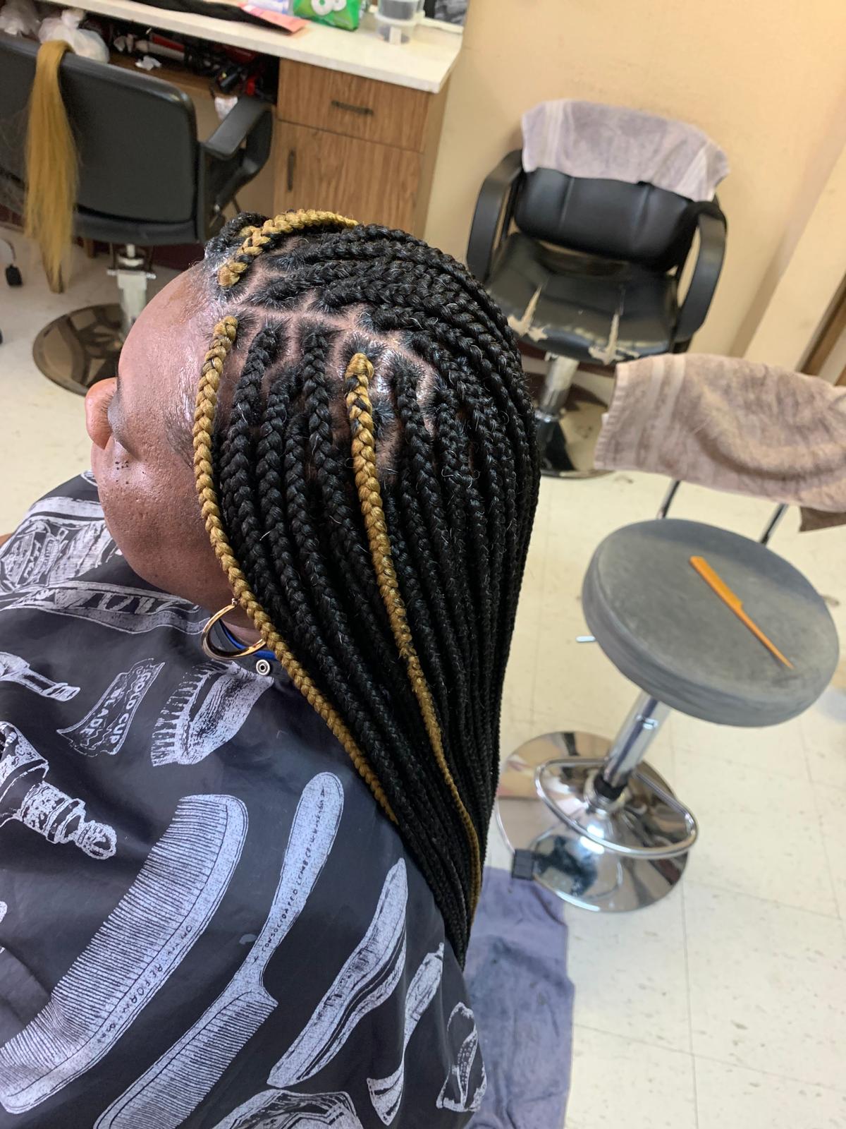 Ashley African Hair Braiding Logo Ashley African Hair Braiding Logo